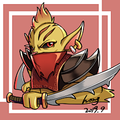 洪伟月月鸟 dota2全英雄同人头像