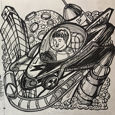 黑白画