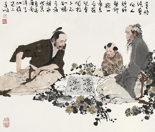 对弈图
