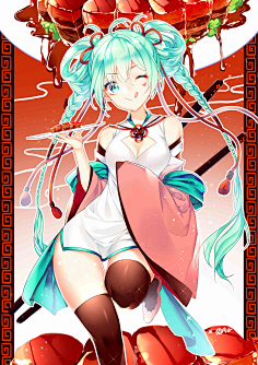 动漫——旗袍