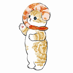 手绘猫