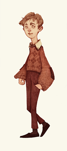 me 查理和巧克力工厂人物角色设计by audrey benjaminsen 1 shijue.