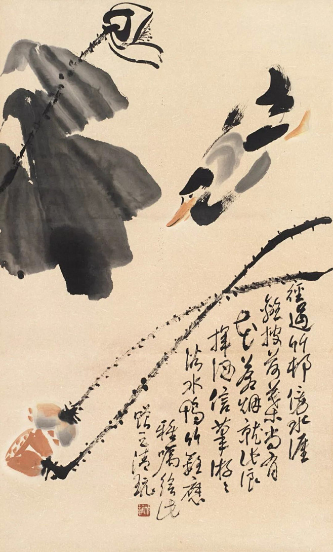 孙竹篱先生-国画