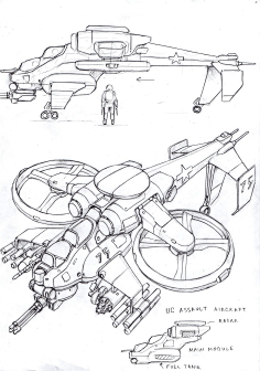 科幻载具-花瓣网|陪你做生活的设计师 y gardner drone concepts