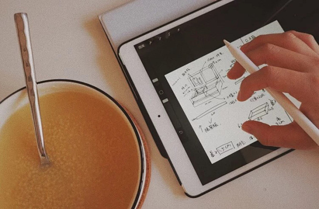 ipad pro绘画场景
