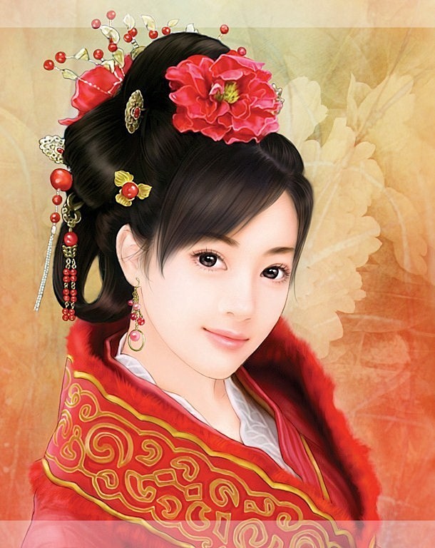 手绘/古装美女