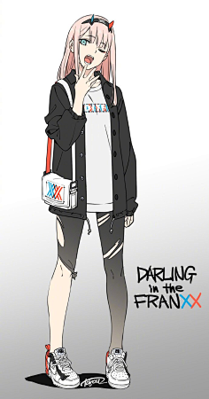 com darling in the franxx 作画监督岩崎将大的推特投稿 (更新002