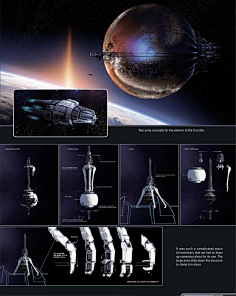 cg游戏资料宇宙质量效应设定科幻人物场景设定原画集