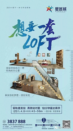 com 【地产广告】loft公寓价值传播海报文案合集