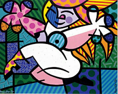 巴西:罗梅罗·布里托(romero britto)