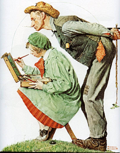 3zitie.cn【插画】诺曼·洛克威尔(norman rockwell)插