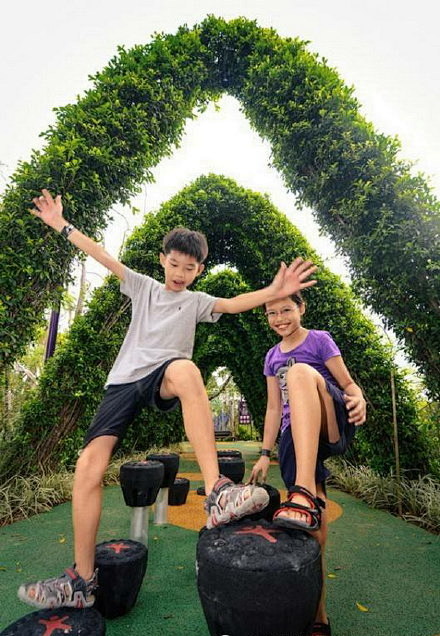 【新加坡滨海公园儿童游乐场】该项目由远东集