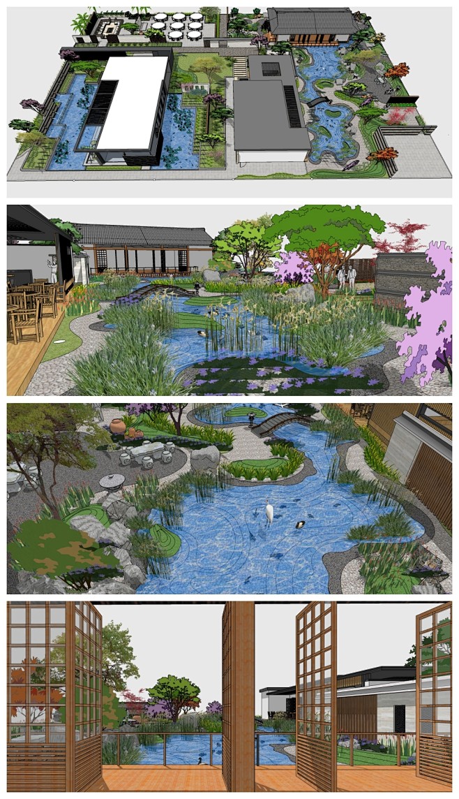 a风格-中式别墅园林-花瓣网|陪你做生活的设计师 | 少