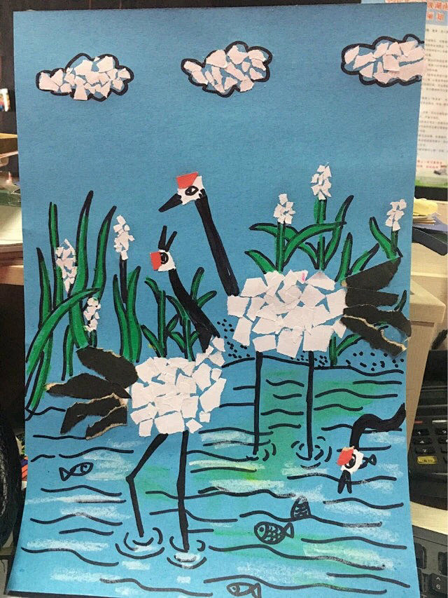 大自然少儿美术魏老师采集到儿童画