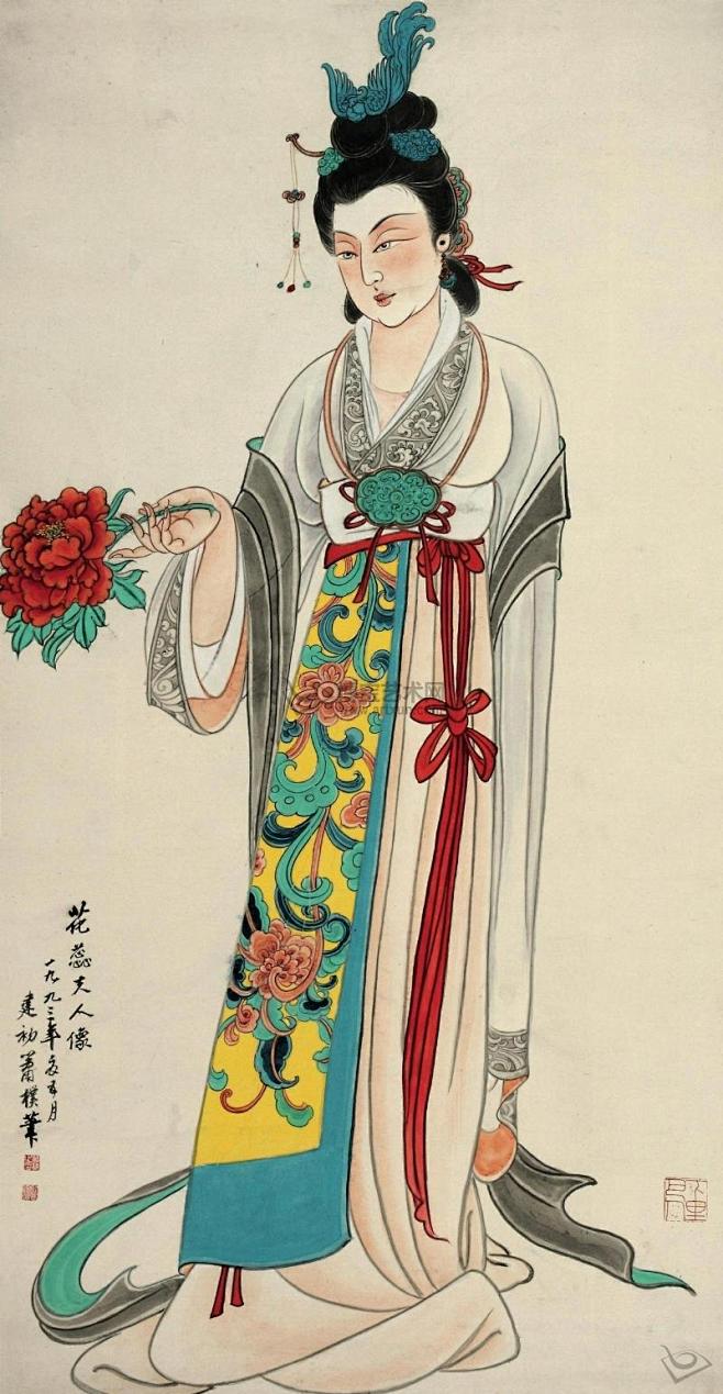 中国历史上最著名10大美人 花蕊夫人,青.
