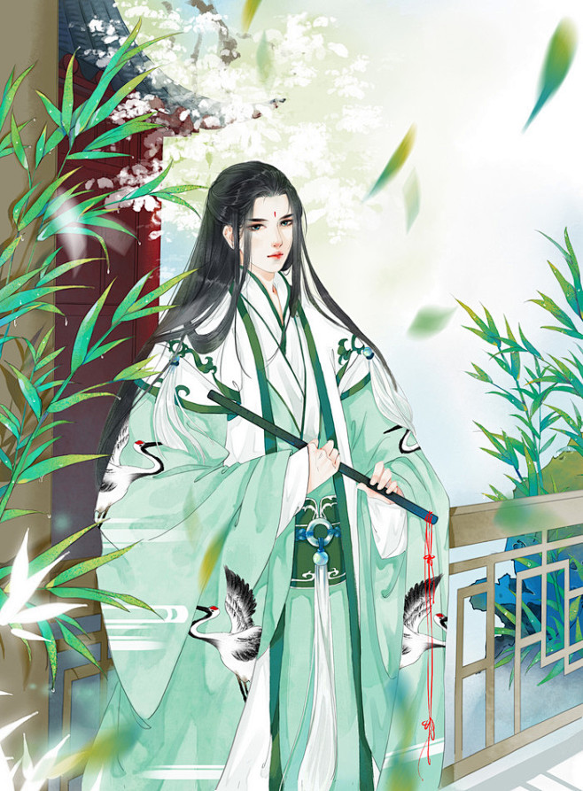 桂老头很中二采集到【归】古风美男