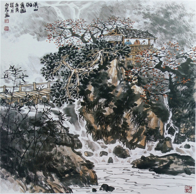 国画-山水-于永茂