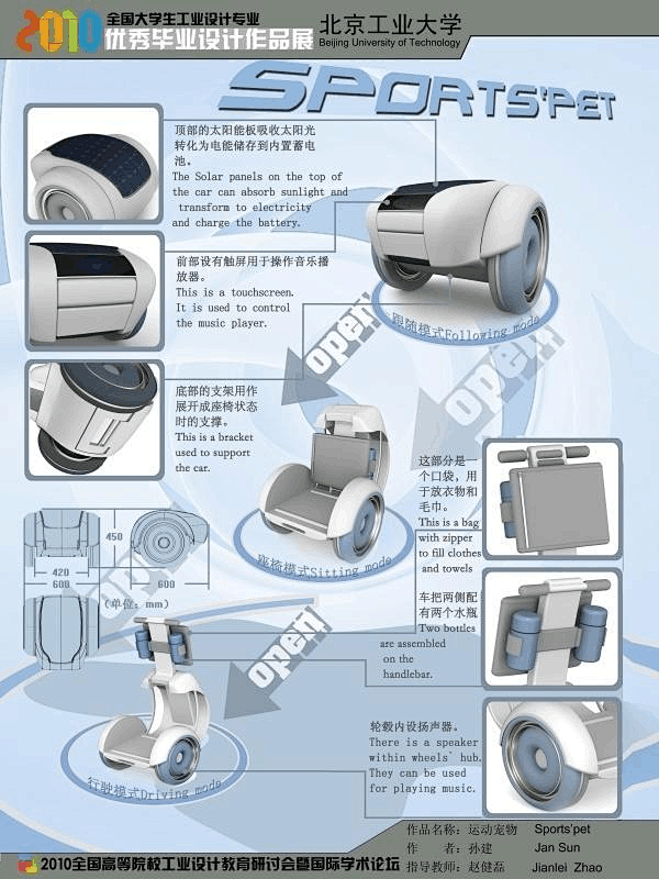 2010年全国高等院校工业设计优秀毕业设计展获奖作品