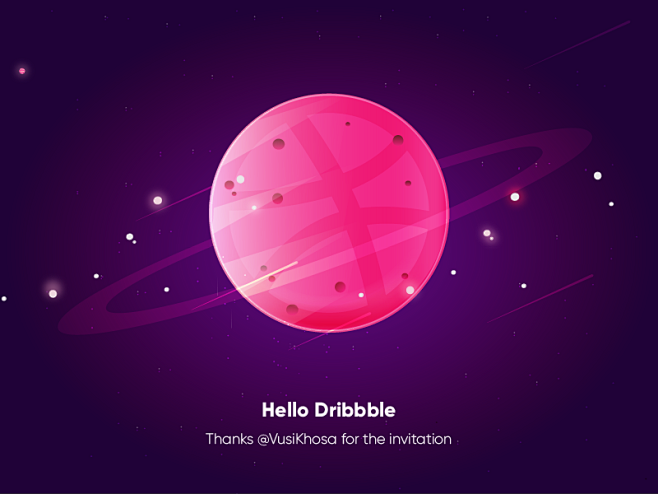 你好dribbble