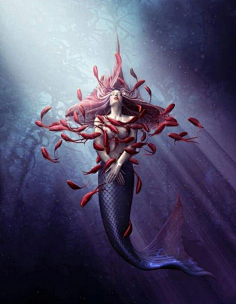 人鱼-花瓣网|陪你做生活的设计师 mermaid