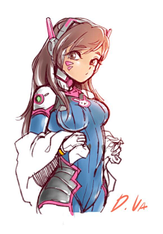 襟上采集到dva