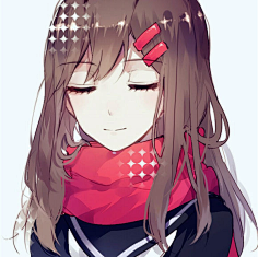 二次元长发