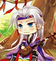 古风q版v情侣头像