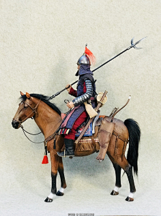 com 空灵阁 新品:1/6 万历援朝战争 血战碧蹄馆1593-宣武将军 & 战马