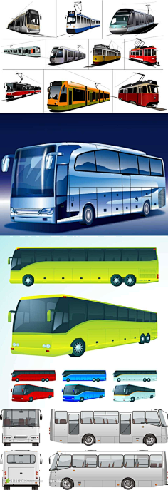 交通工具矢量图
