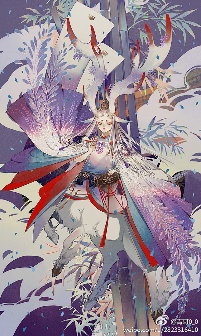 阴阳师手游同人手绘青哥绘
