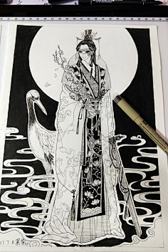 com #天官赐福# 手绘了两张仙乐太子悦神图,有点纠结,不知道老百姓