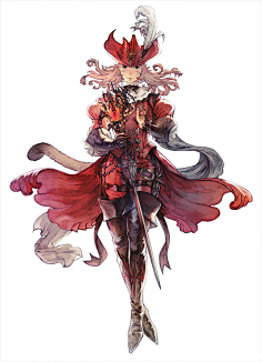 神奇的土拨鼠采集到b 日本漫画风格人物 采集 ff14.huijiwiki.