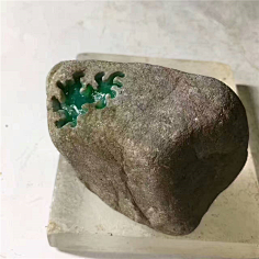 帝王绿翡翠采集到帝王绿原石