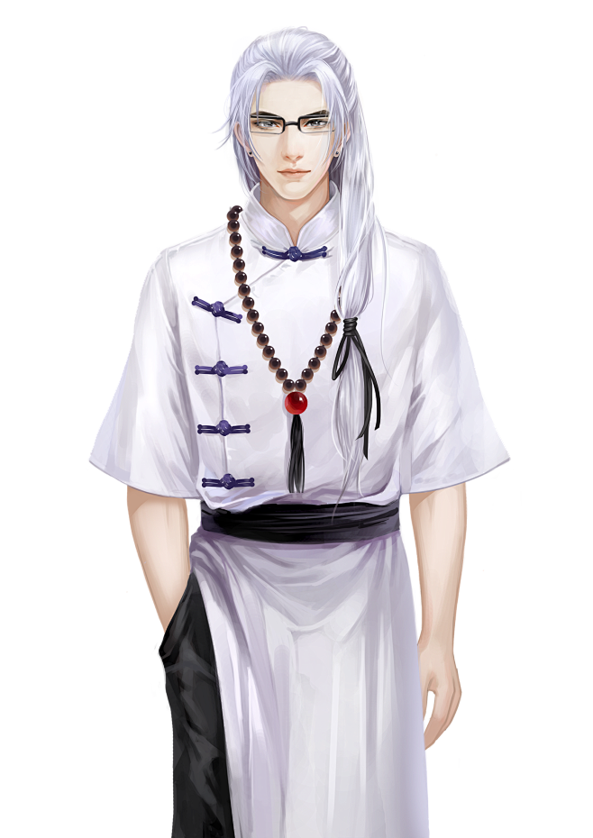 长袍眼镜男l21