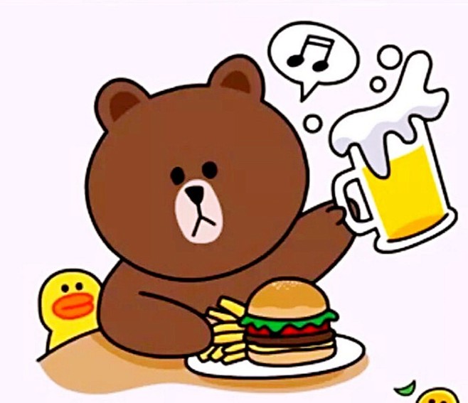 十二-花瓣网|陪你做生活的设计师 | line 布朗熊&莎莉