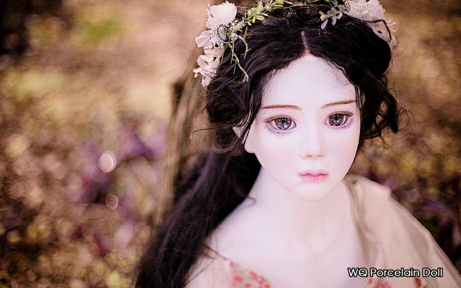 wqporcelaindoll采集到最美吉尼斯世界最大陶瓷bjd(陶瓷人偶)