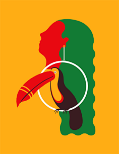 现代摩登插画