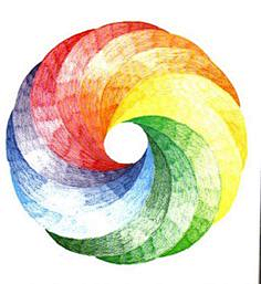 色相环-花瓣网|陪你做生活的设计师 创意色轮,创意色相环,创意色彩