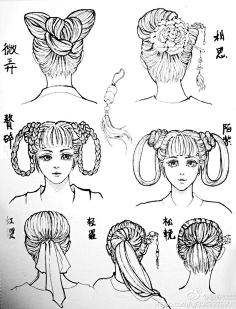 汉服-发型