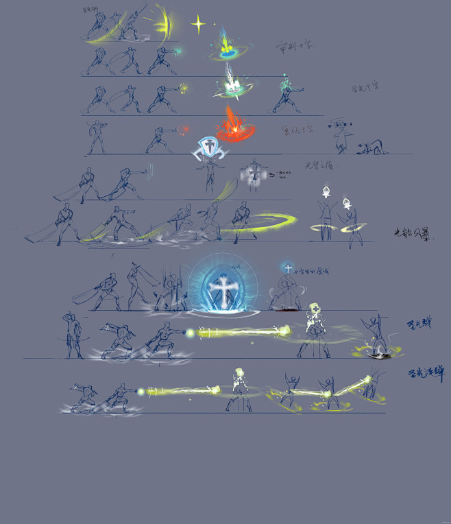 龙之谷技能动作