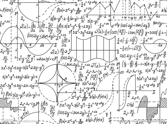 手绘数学公式