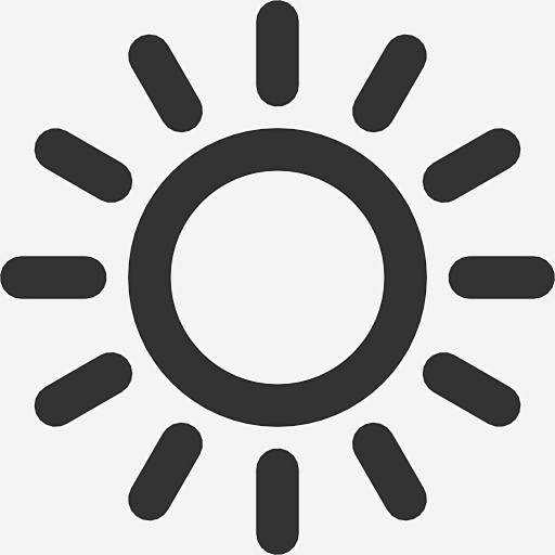 太阳符号图标