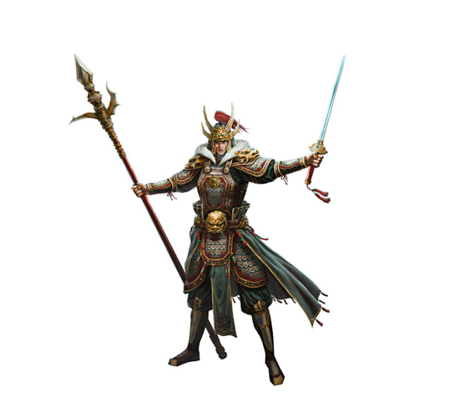 com 游戏美术资源 【大将军】原画集 cg 人设画集 古风中国风设定素材