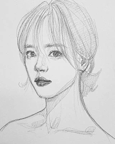 阴影调子 素描 人体