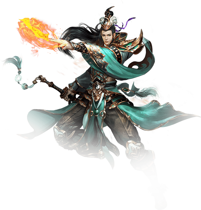 传奇人物原画