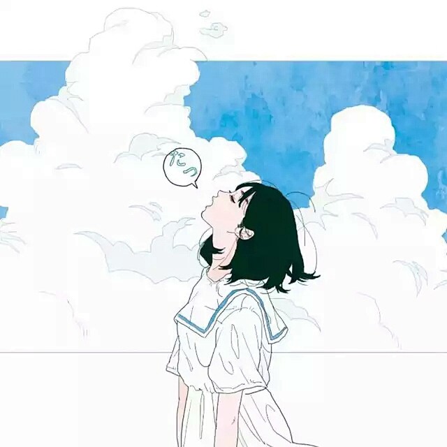 二次元美图背景头像简单唯美复古欧美伤感