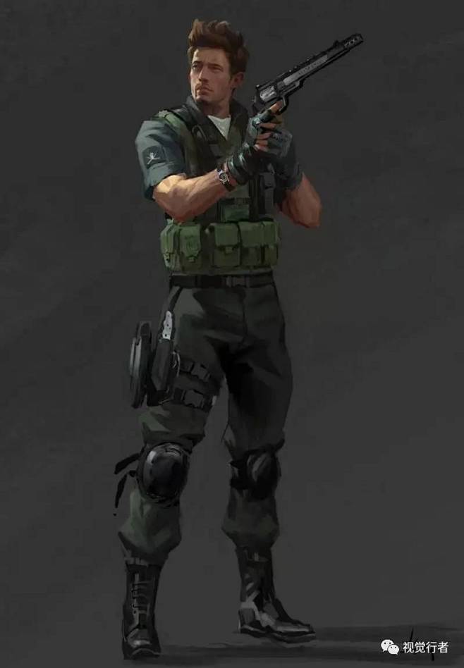3D角色制作转画原画,竟然画的也如此的棒!:关平面设计衣服搭配图片