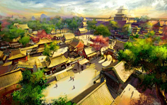 场景-古风-主城/城池