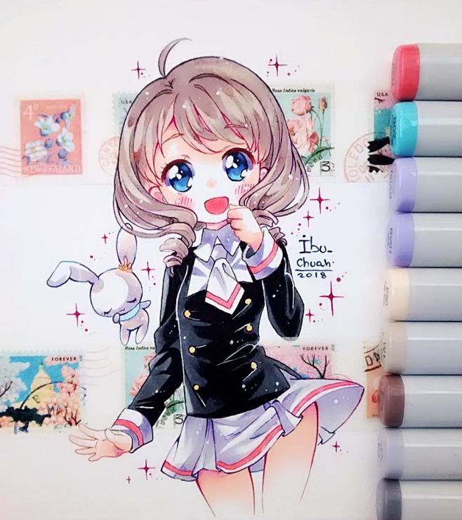 马克笔画