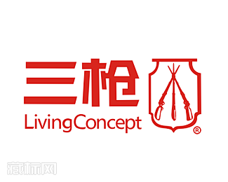 上海三枪内衣logo图片